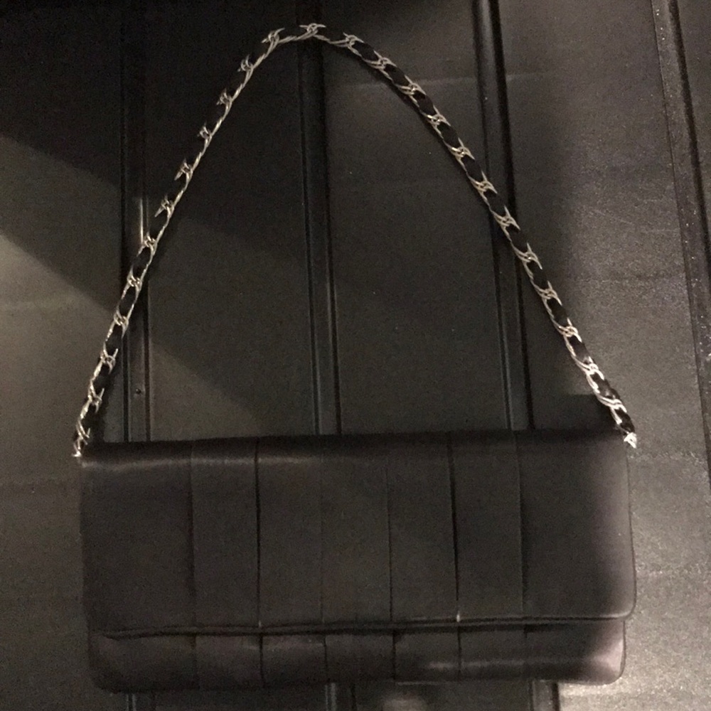 Satin clutch for sale.